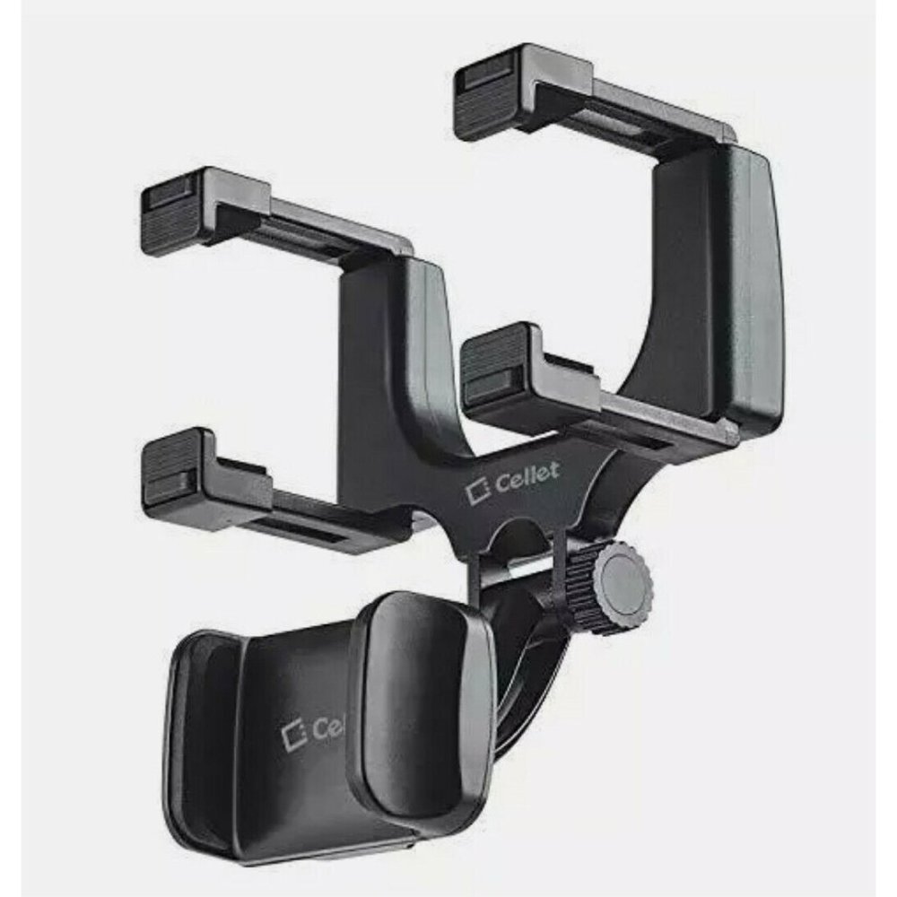 Cellet Car Rearview Mirror Phone Holder Mount Cradle NEW no box